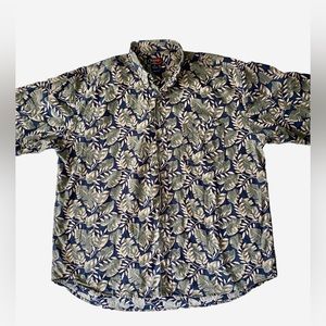 NWOT REPP Vintage Hawaiian shirt 2XL 100% cotton made in Turkey